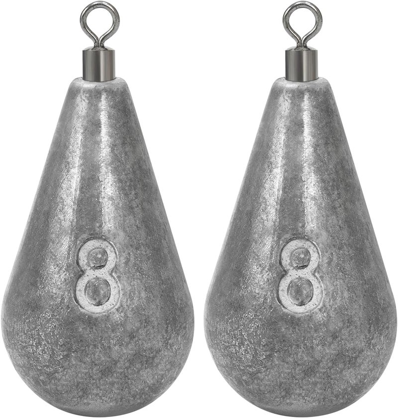 BLUEWING Casting Swivel Bell Sinkers Fishing Weights 1/2oz-8oz Drop Shot Dipsey Lead Saltwater - Image 1